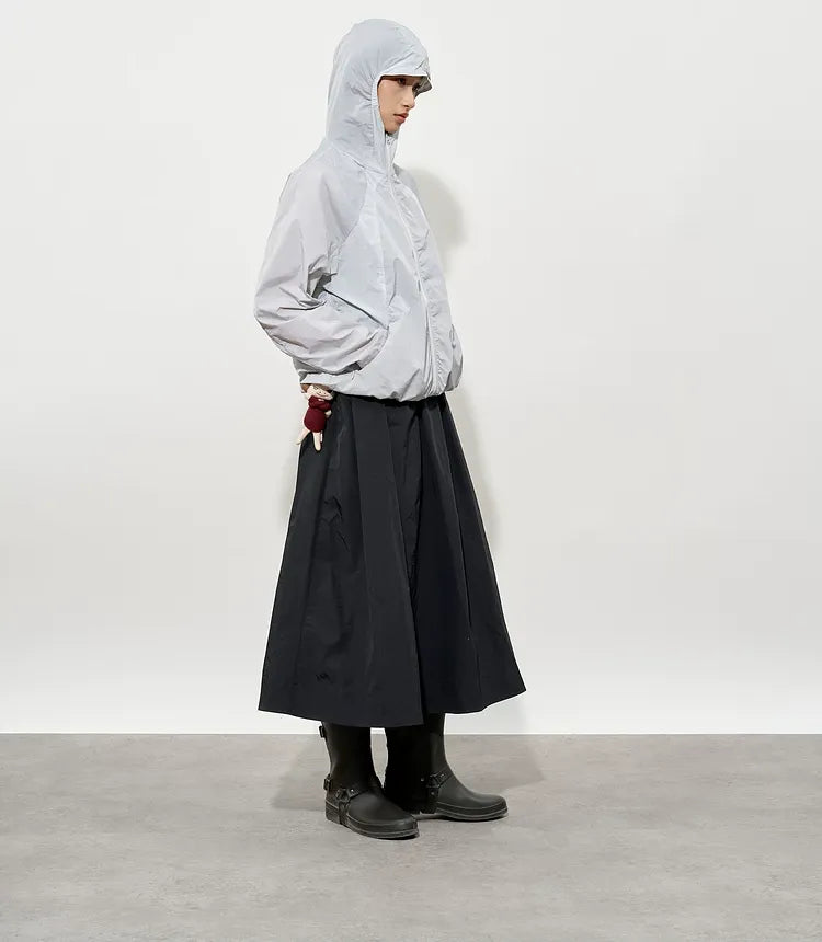 Lightweight Colorblock Hooded Jacket