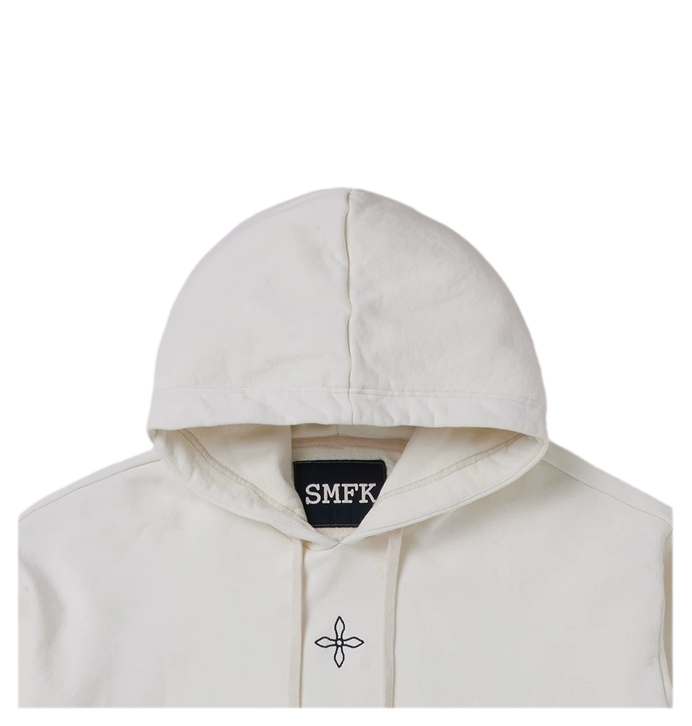 Cross Statue Oversized Hoodie