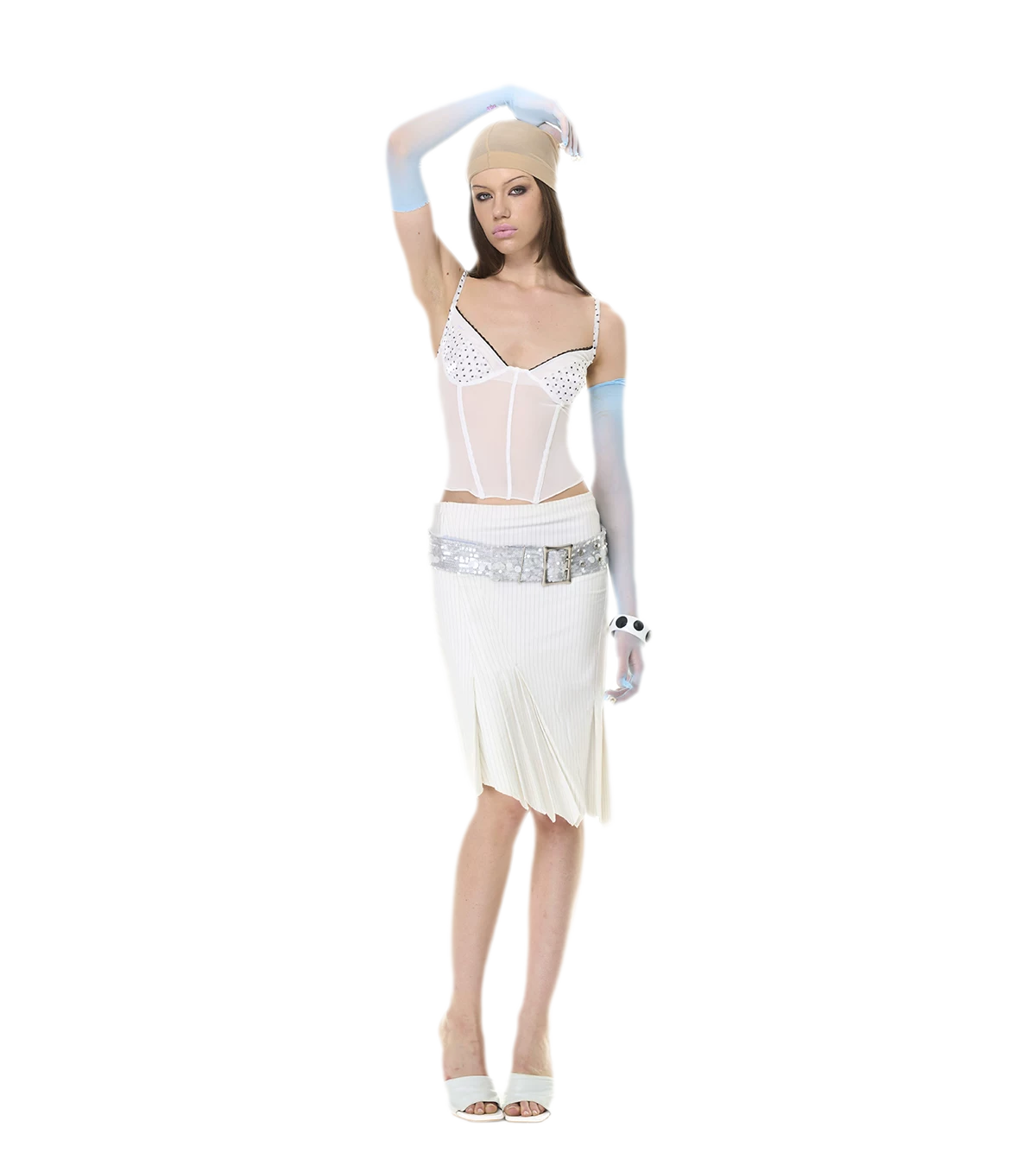 Lace Mesh Slim Cami