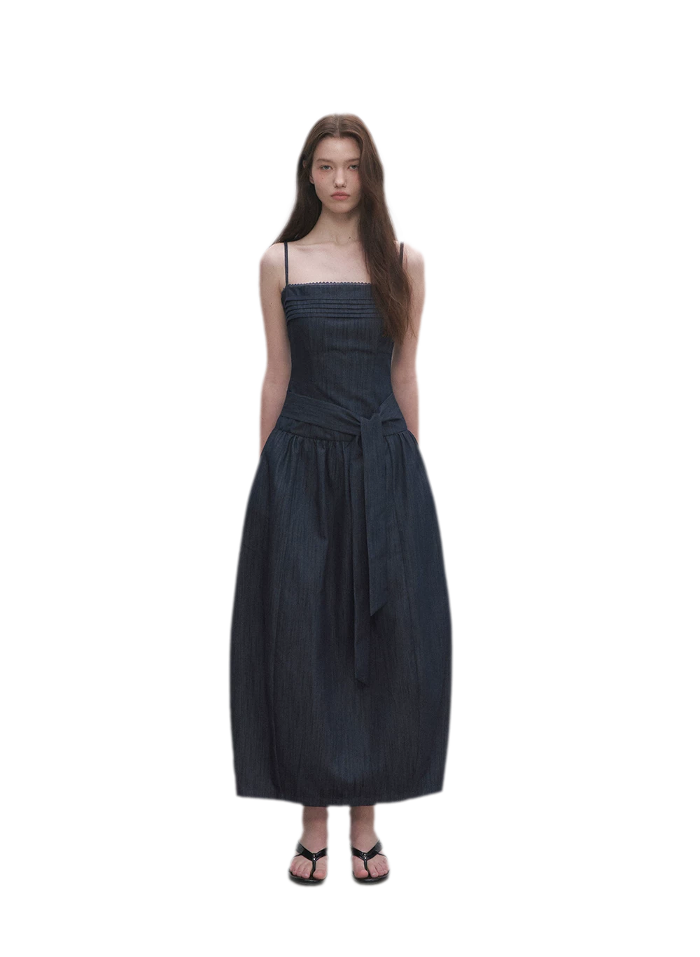 Tie Waist A-Line Dress