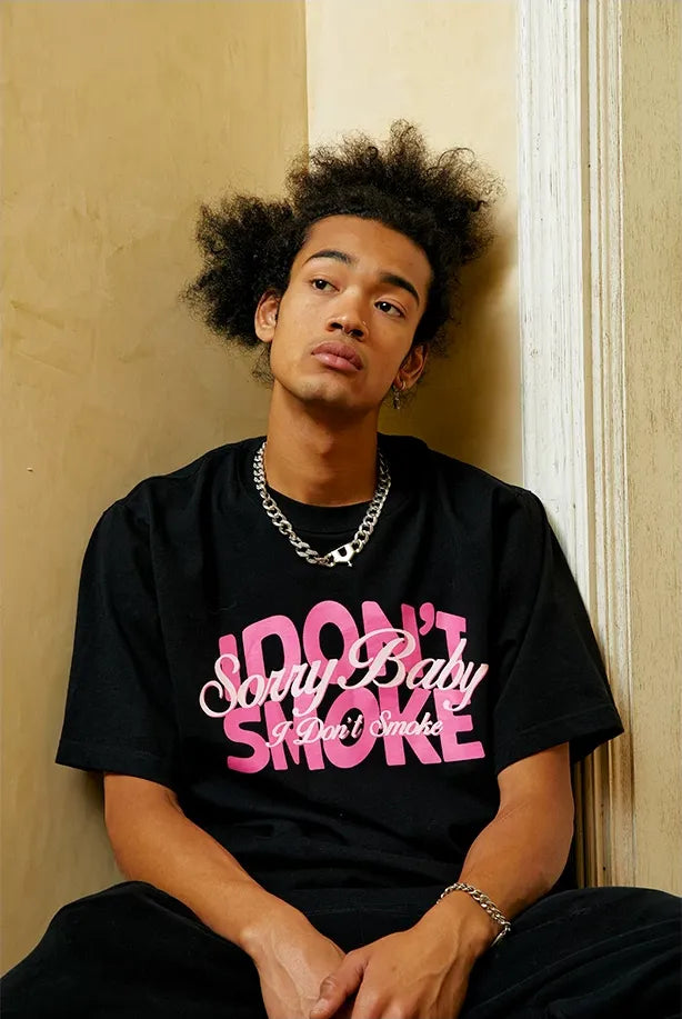 Street Style Logo Loose Fit T-Shirt