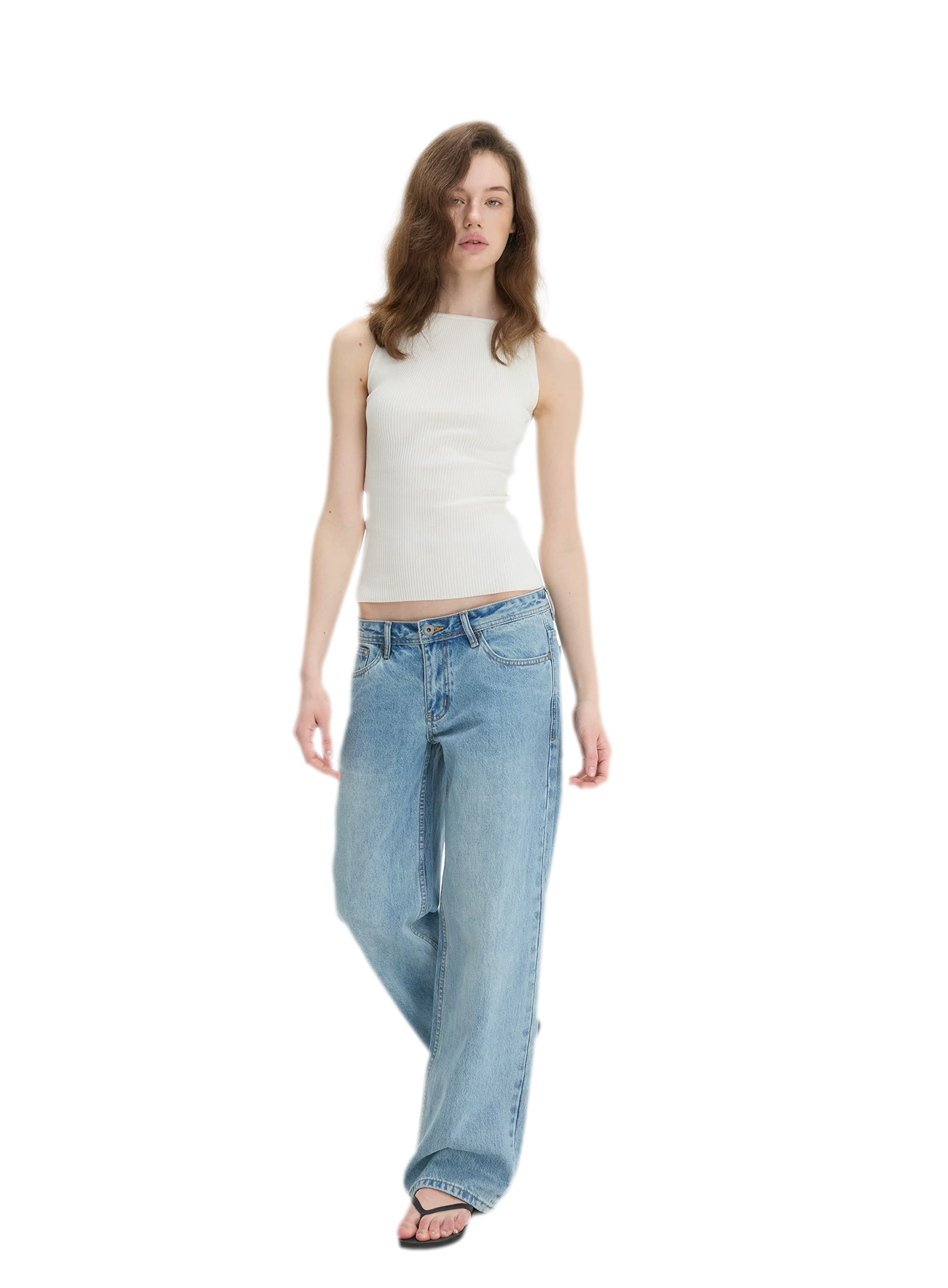 Lyocell Linen Ribbed Camisole