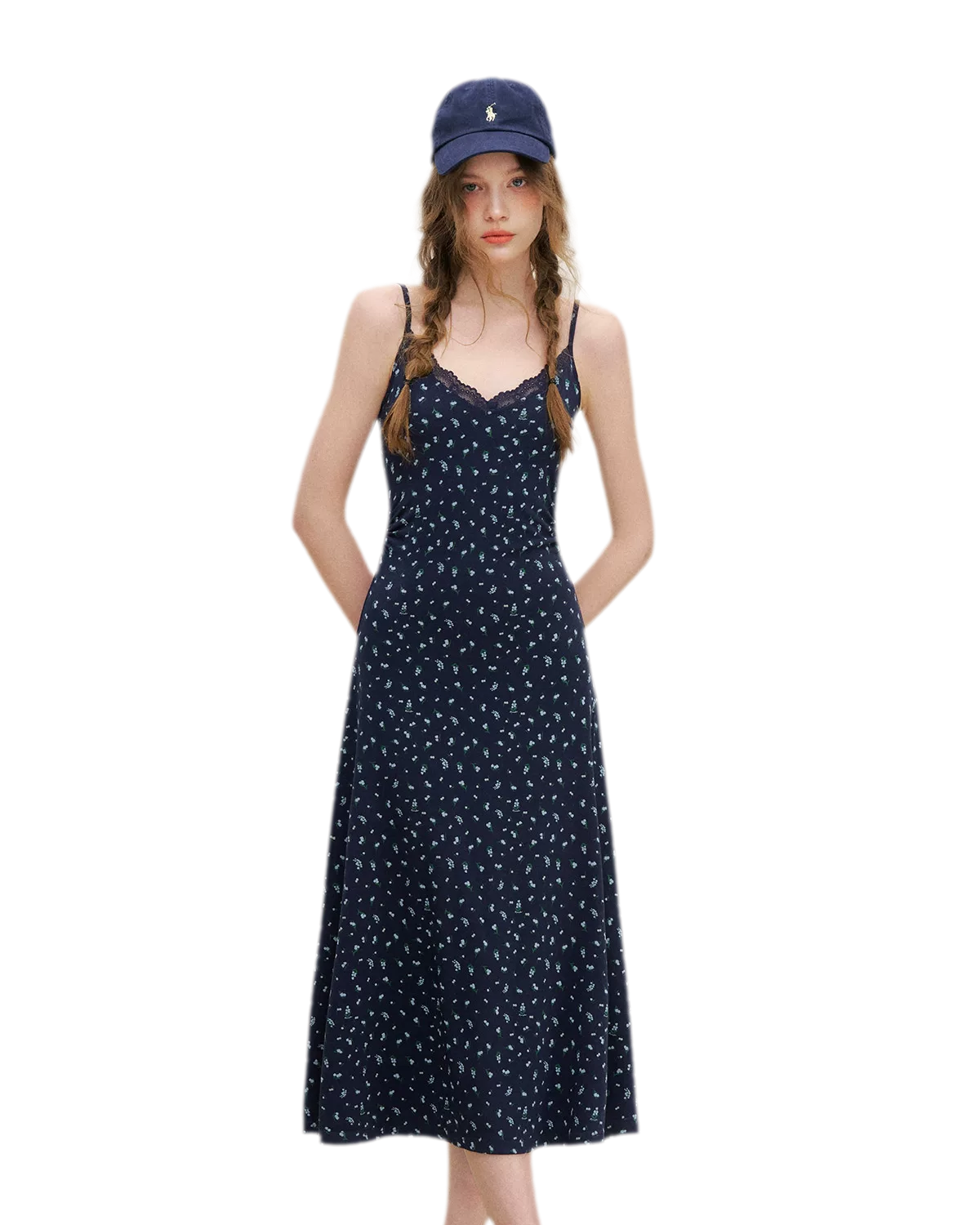 Lily of the Valley Lace A-line Dress