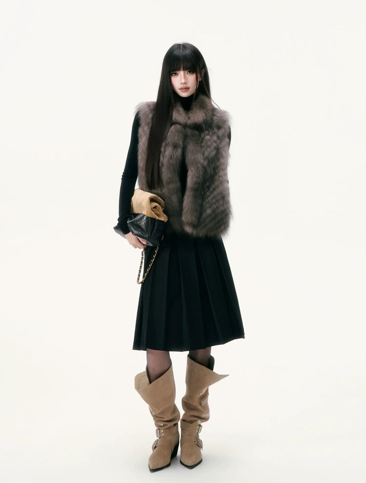 Finnish Fox Fur Vest