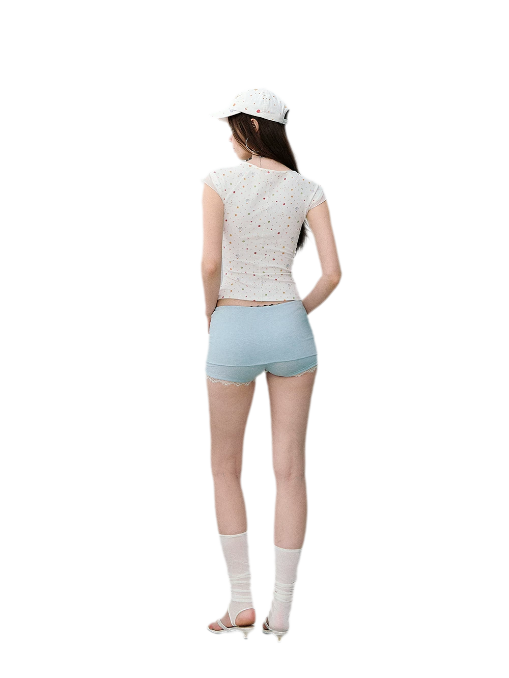 Mambo Signal One-Shoulder Top & Skort