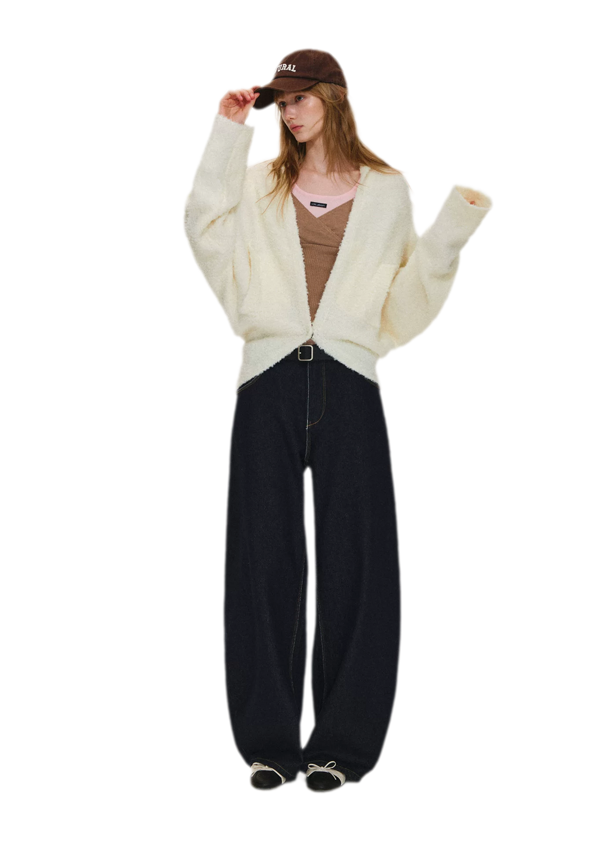 Loop Yarn Cocoon Cardigan