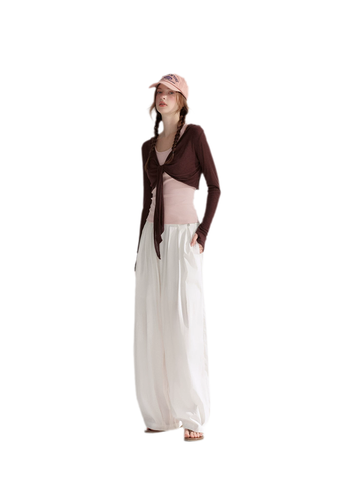 Pleated Balloon Relaxed Pants