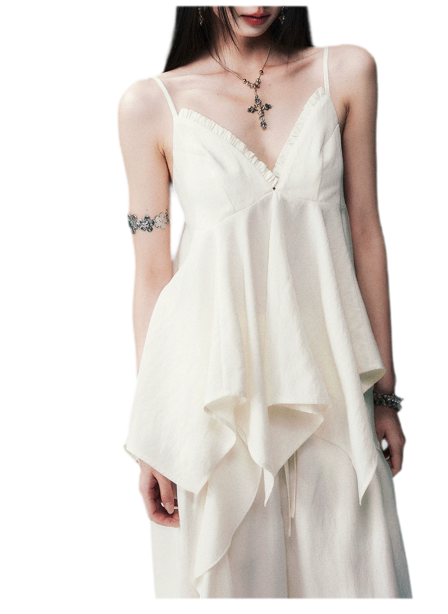 Relaxed V-neck Cami Set