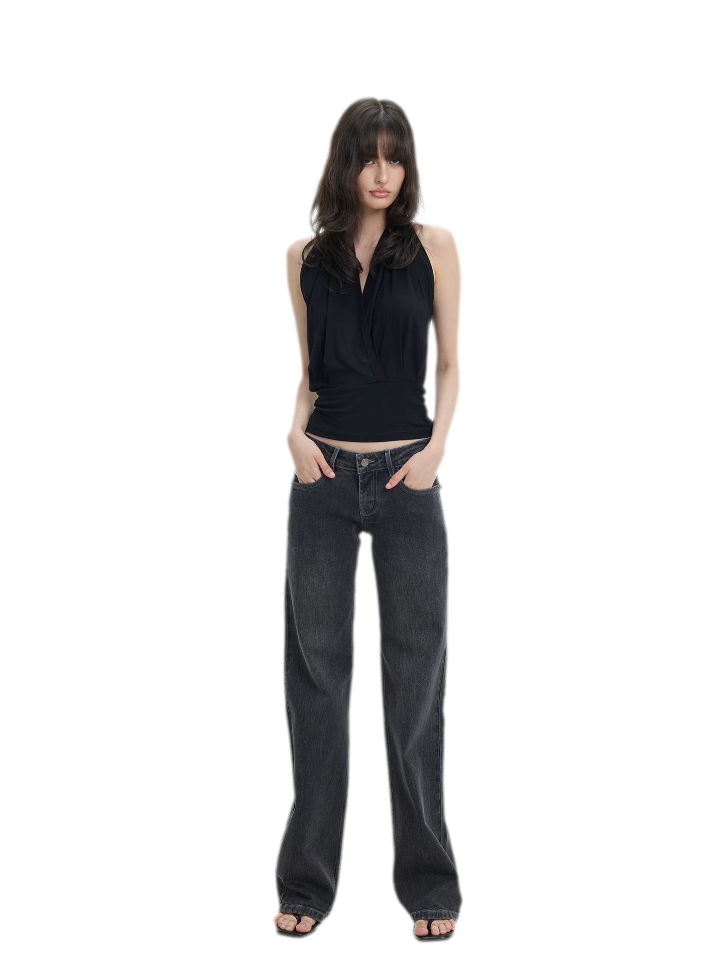 Modal Draped Halter Top
