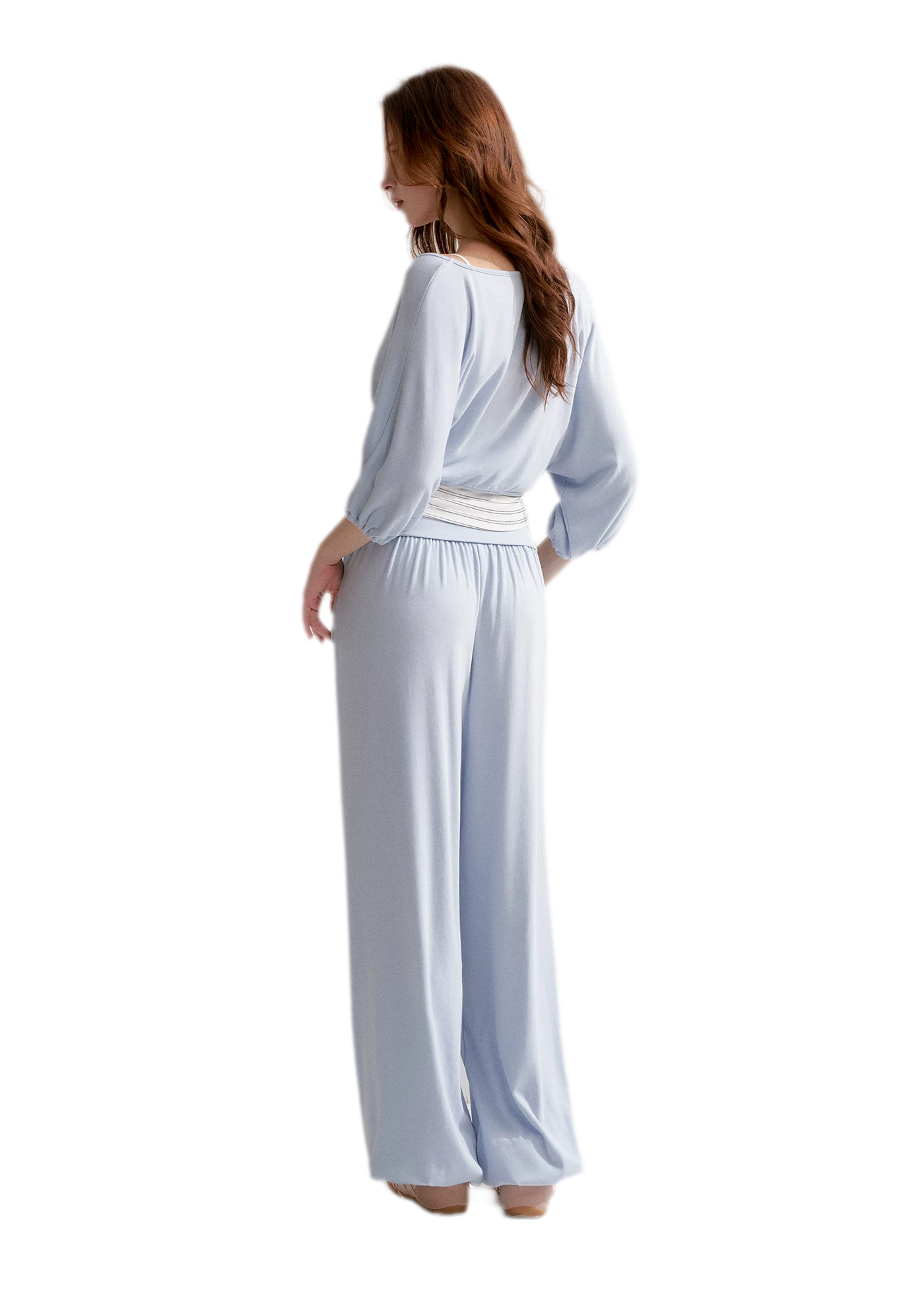Lantern Sleeve Knit Set