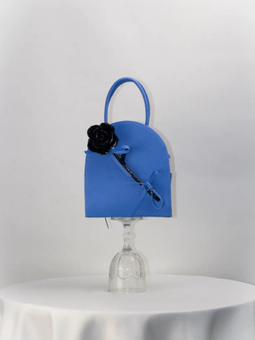 Handcrafted Ceramic Flower Bag