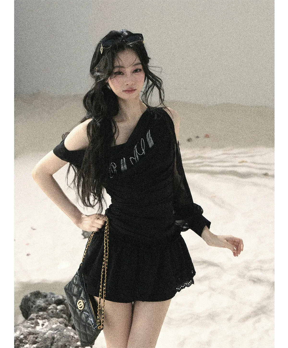 Starlight One-Shoulder Tee