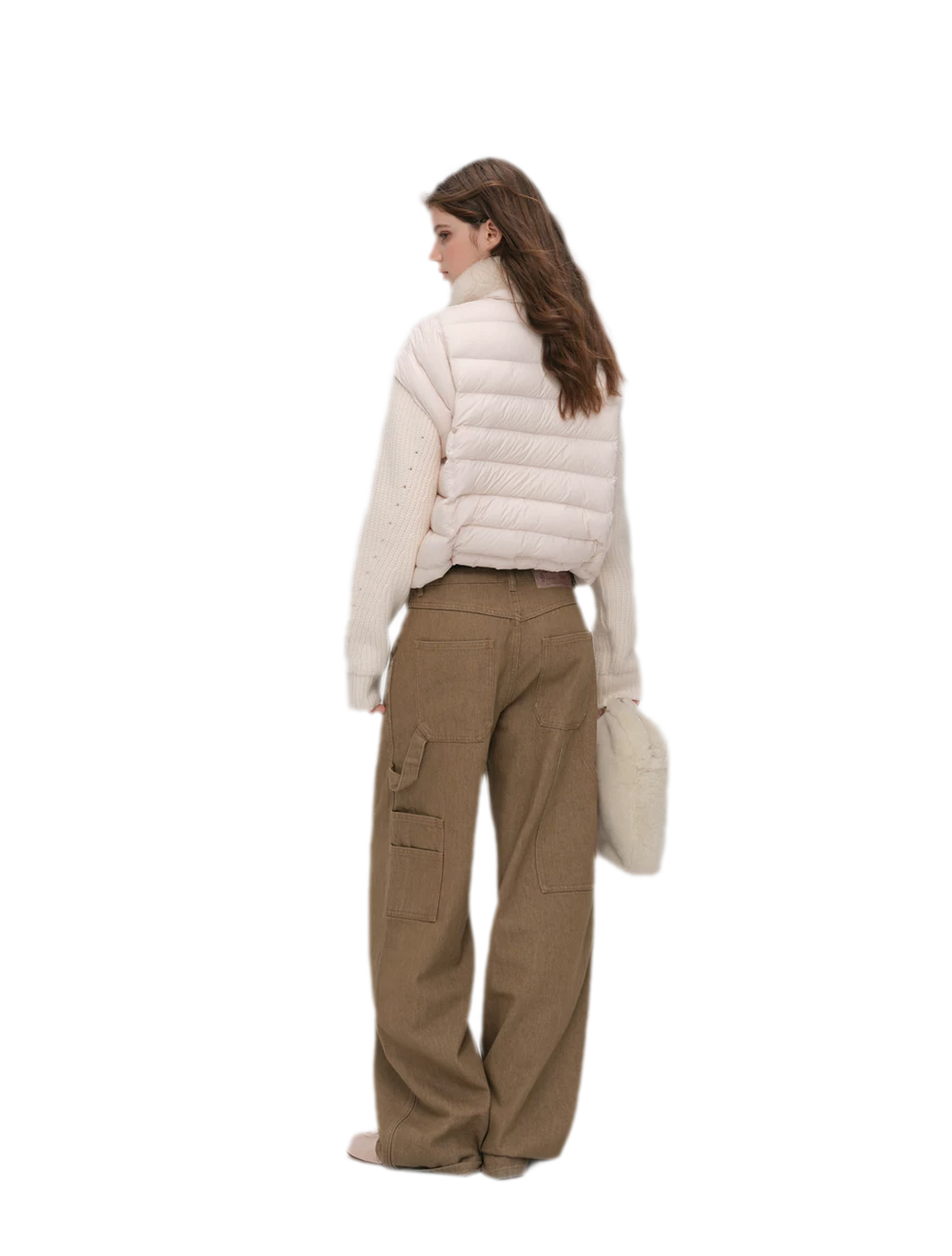 Detachable Sleeve Down Vest