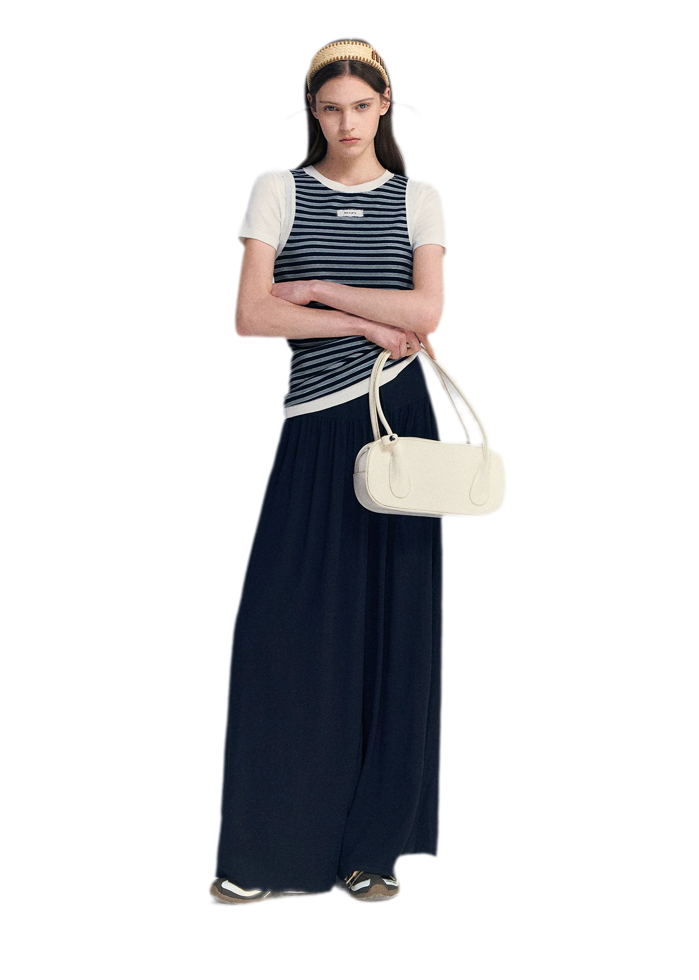Faux Two-Piece Tee