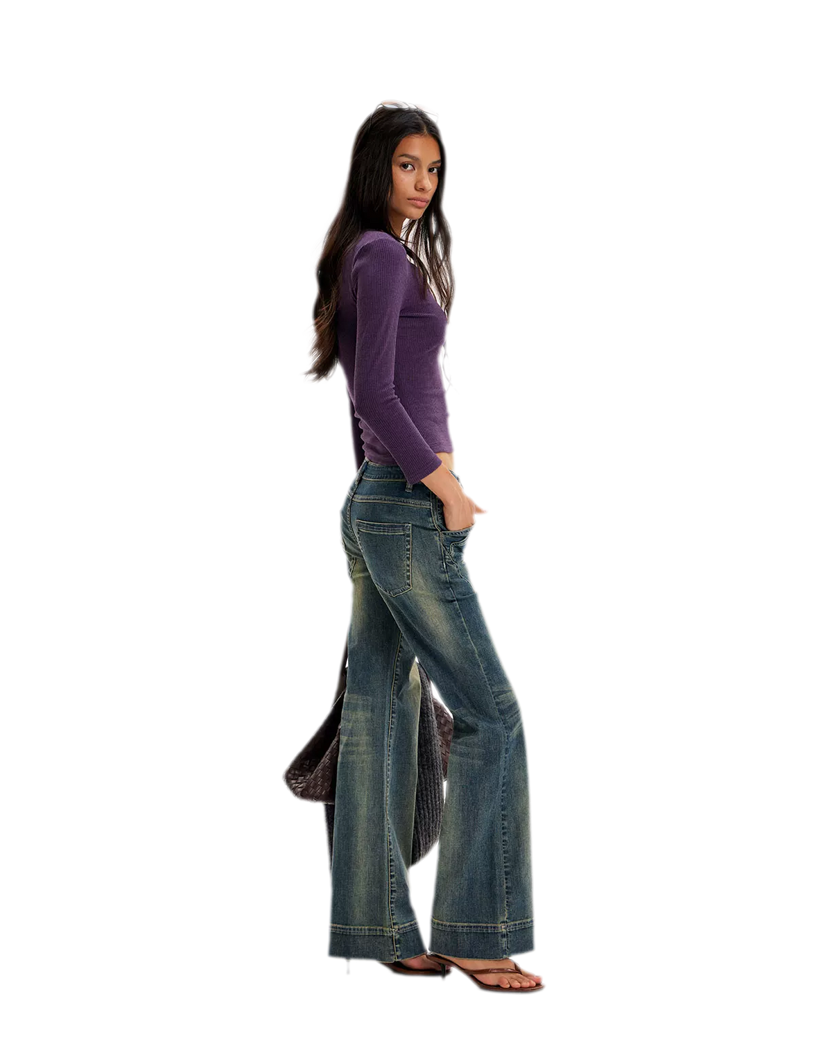 Ribbed Fitted Top Skirt Set