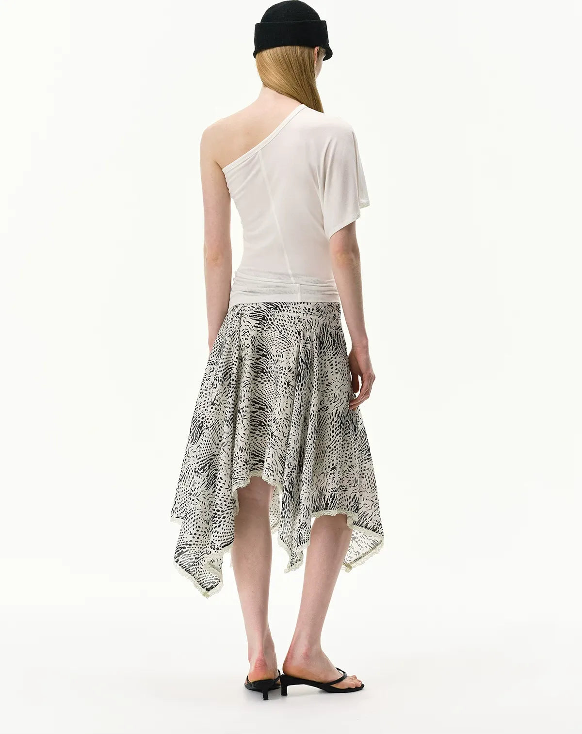 Zebra Lace Skirt