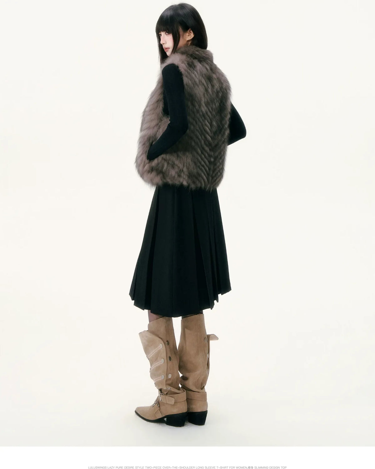 Finnish Fox Fur Vest