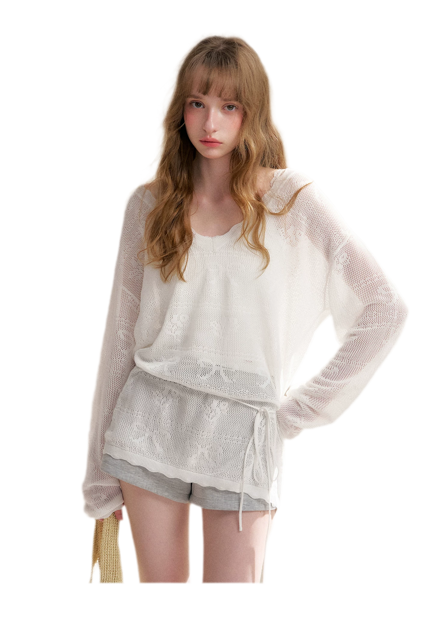 Lyocell Jacquard Cloud Knit