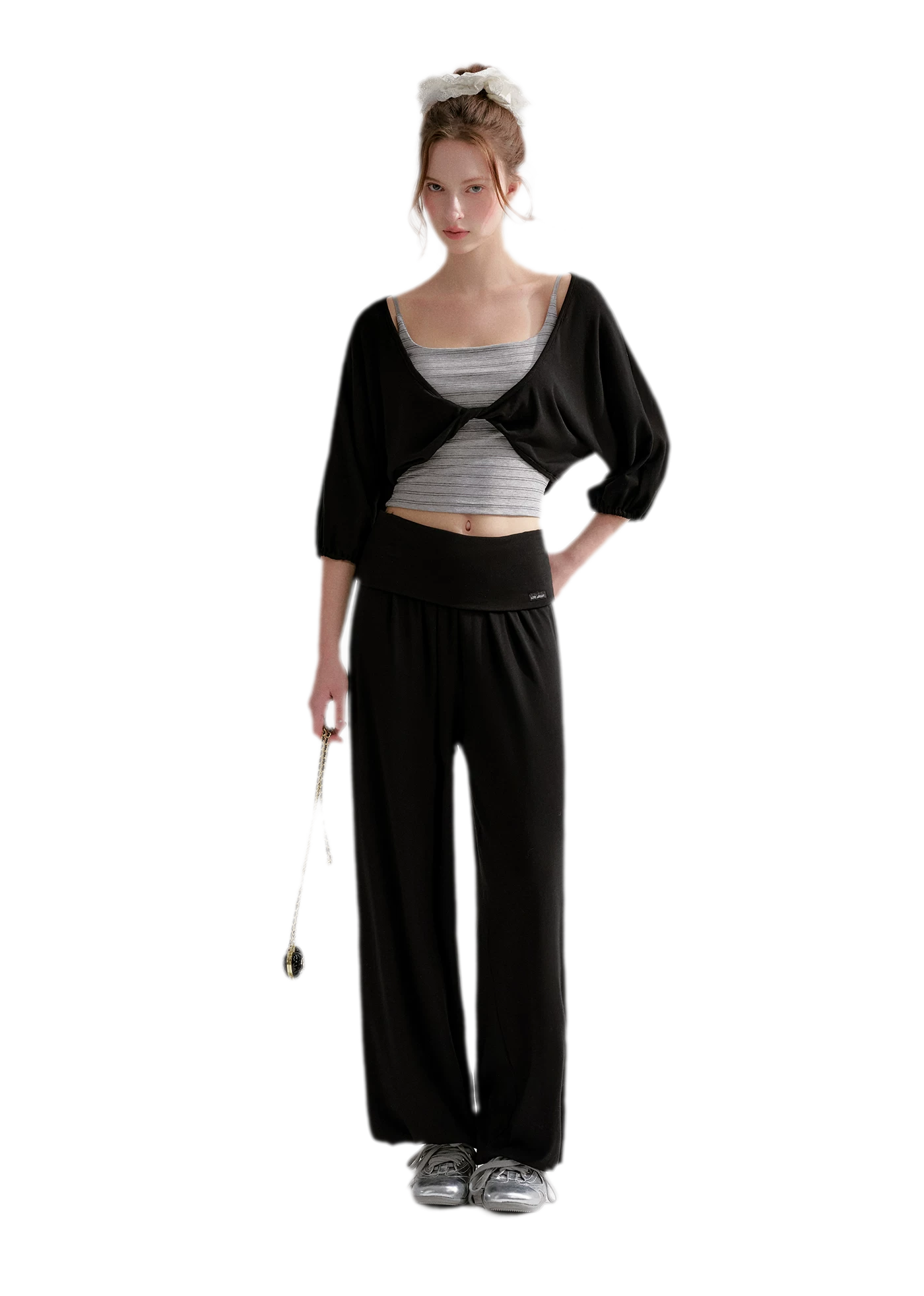Lantern Sleeve Knit Set