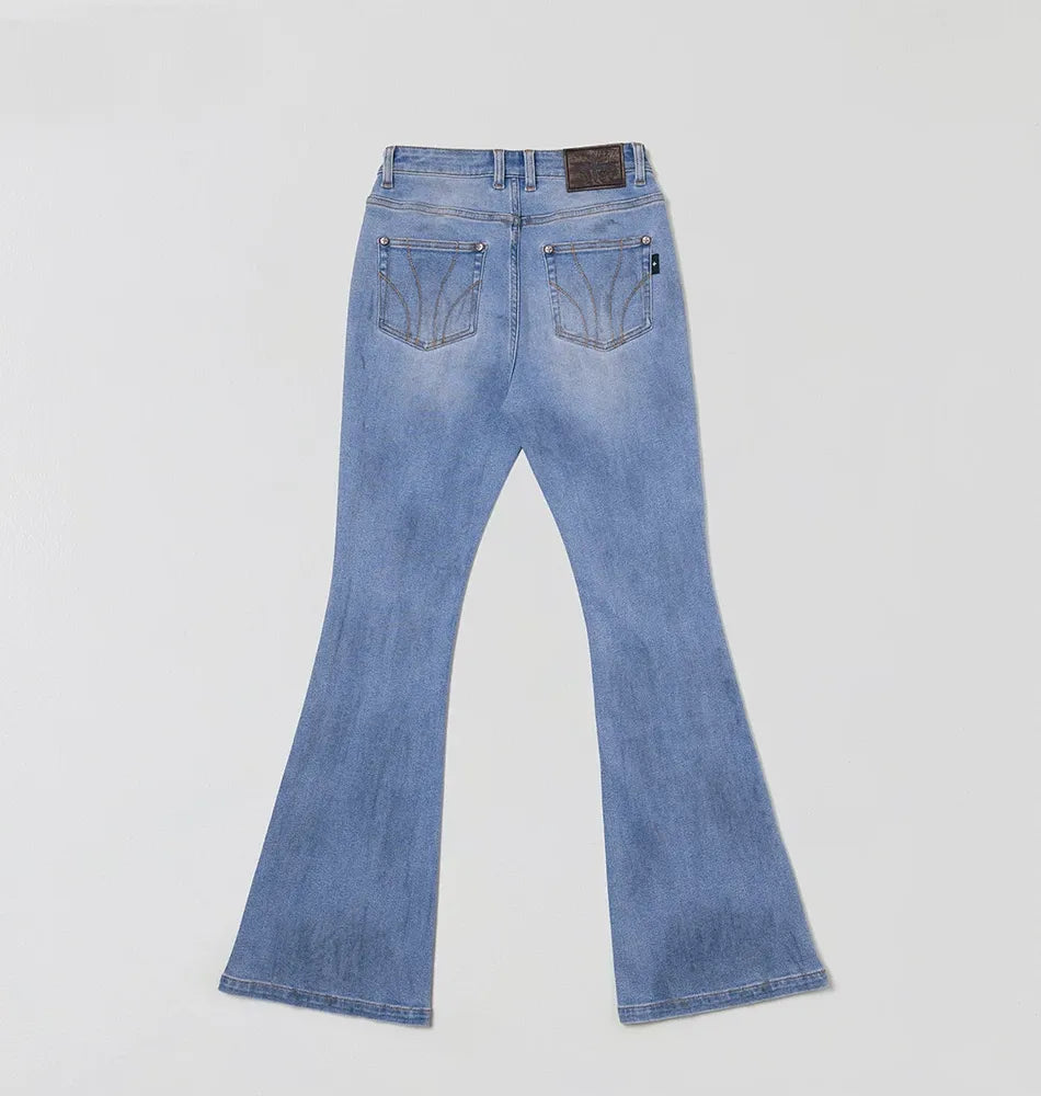 Classic Cross Storm Flare Jeans