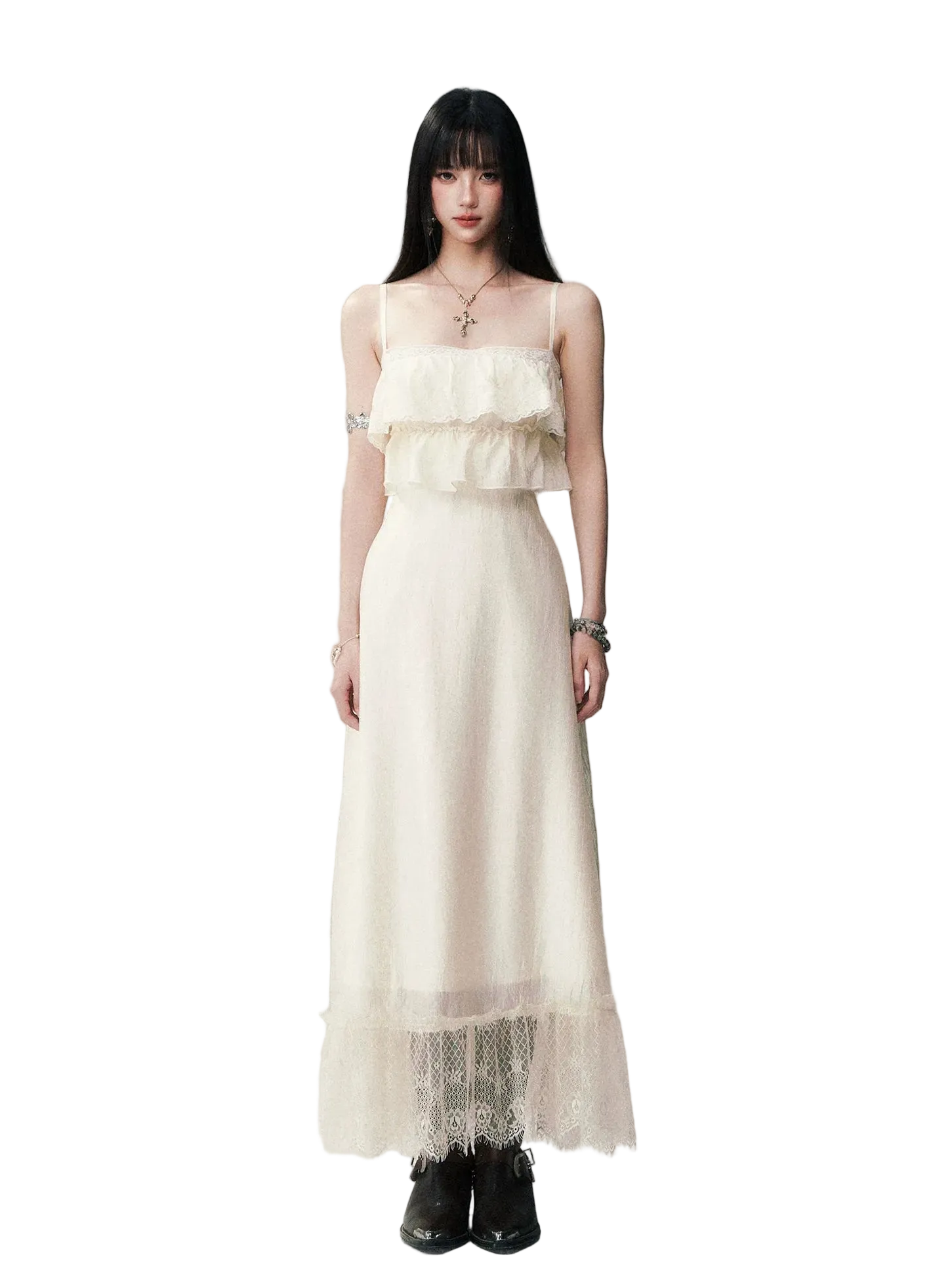 Lace Moonlight Maxi Dress