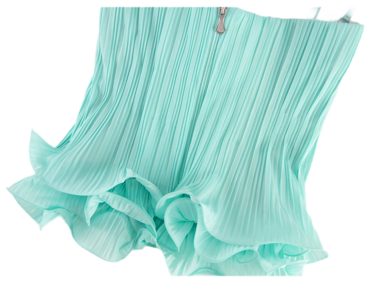 Pleated Structured Bandeau Corset Top