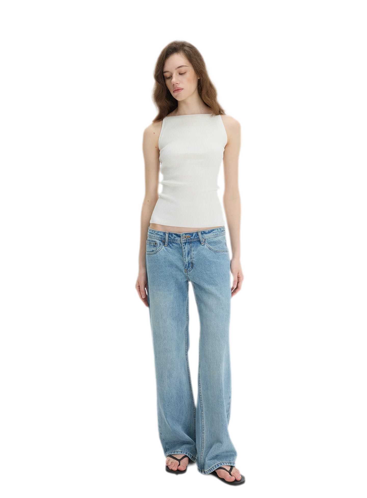 Lyocell Linen Ribbed Camisole