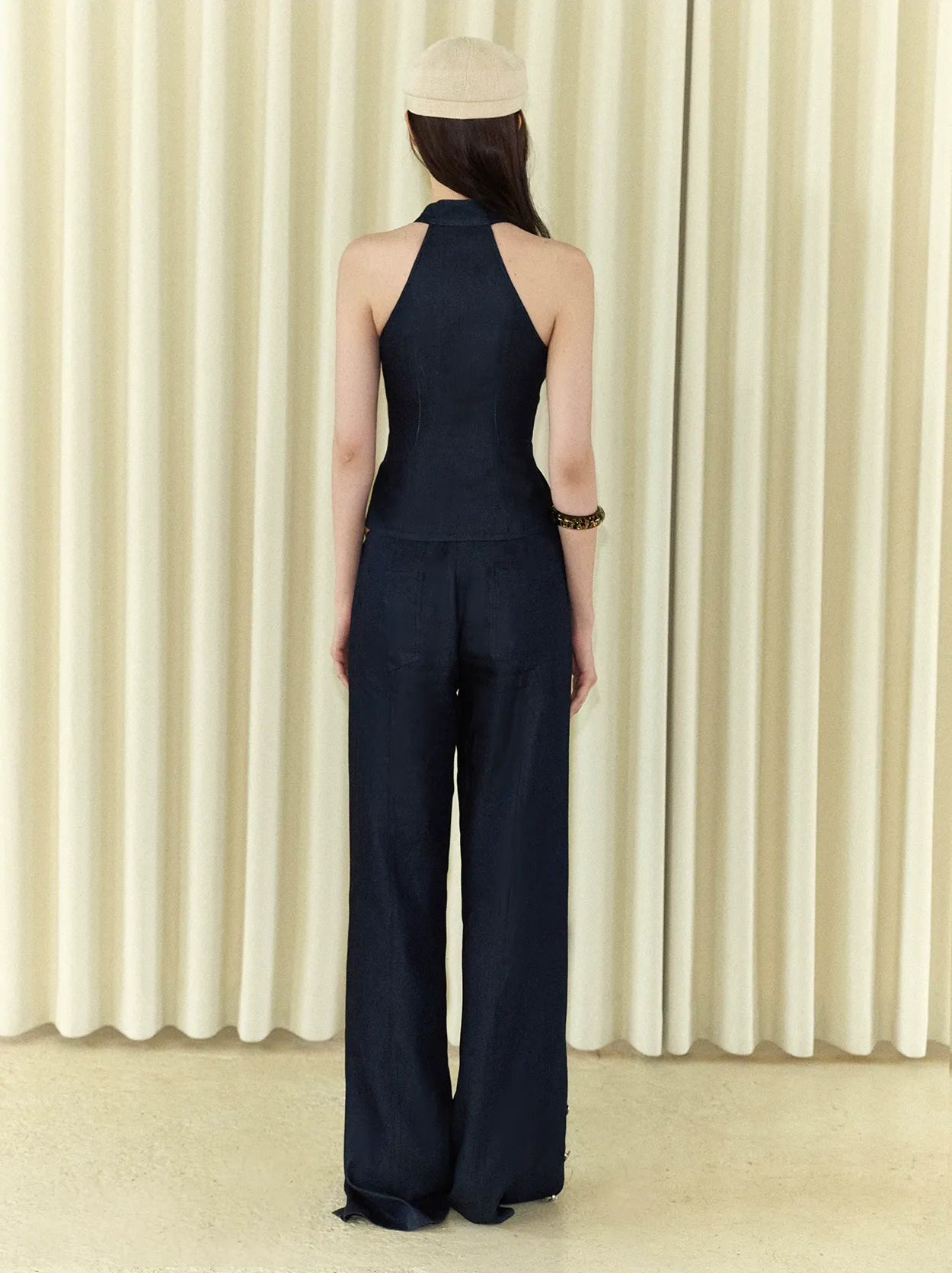 Vintage Sleeveless Slim Camisole