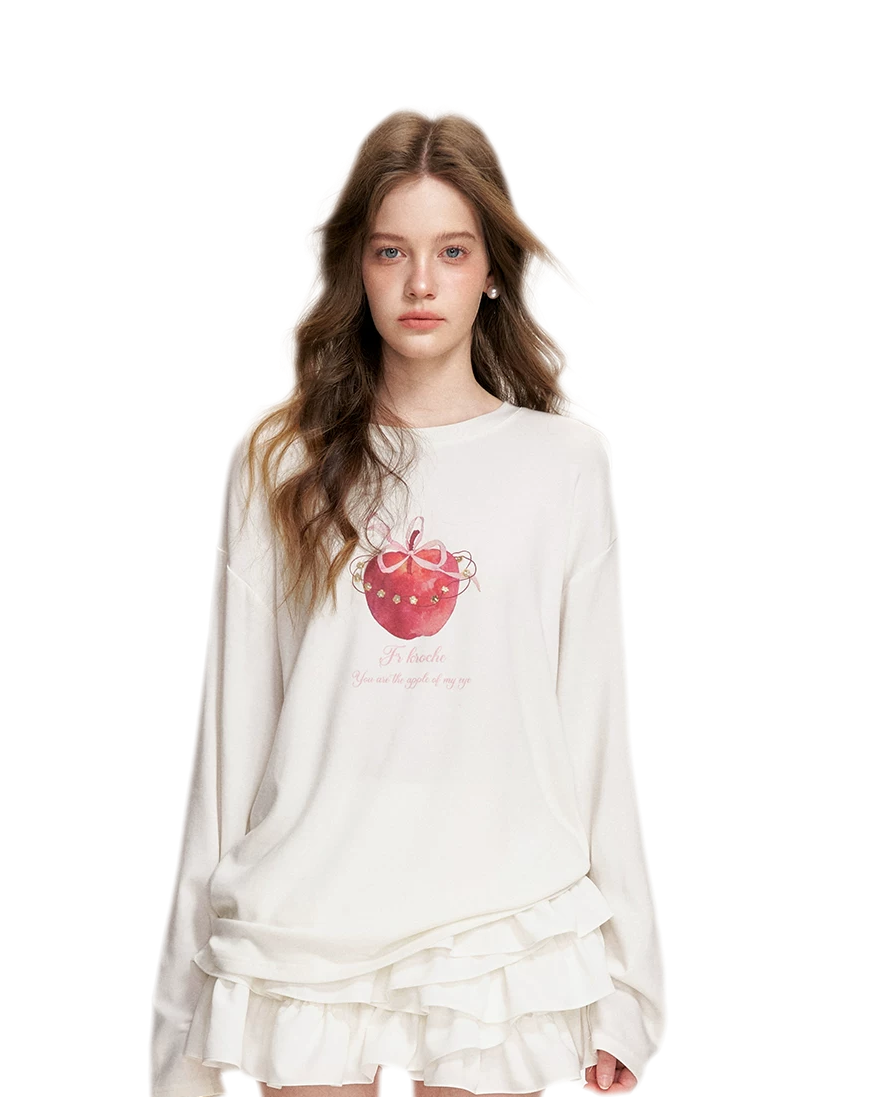 Kroche Sequin Apple T-Shirt – T-Shirts & Polos