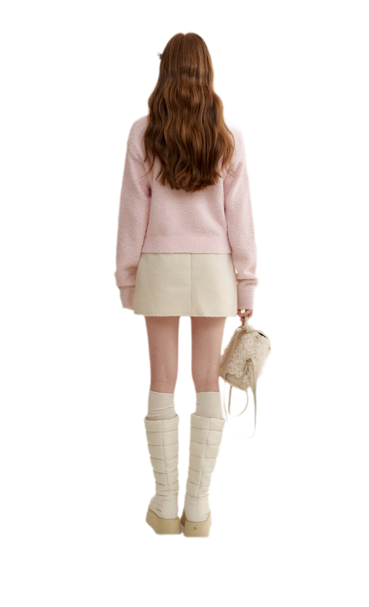 Wool Cat Jacquard Sweater
