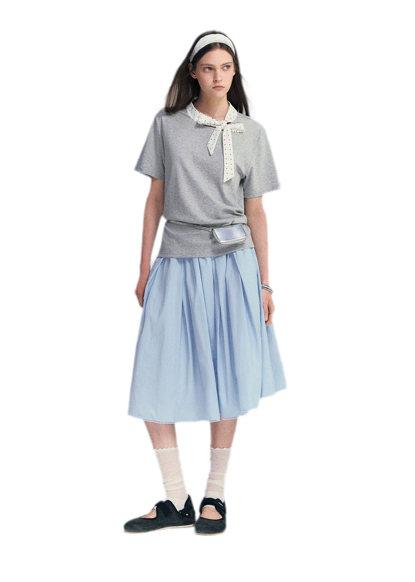 Polka Dot Bow T-Shirt