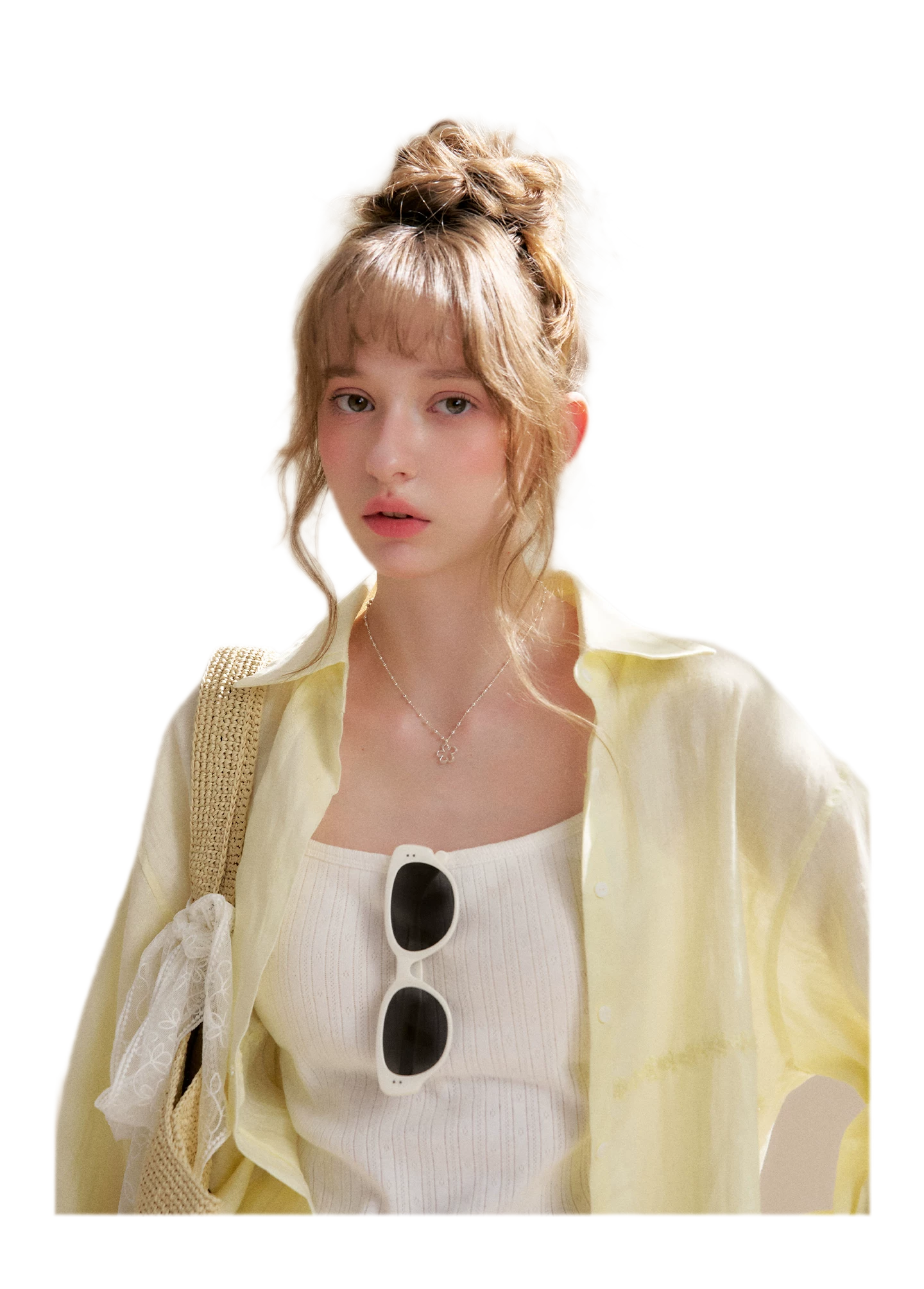 Tencel Linen Beaded Set