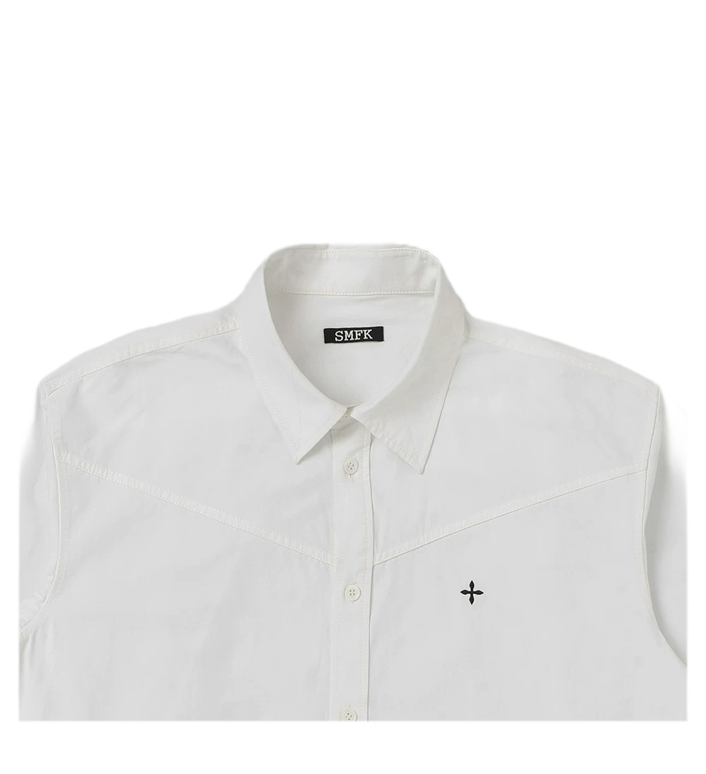 Cross Badge Work Shirt