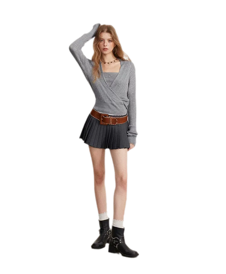 Lightweight Ribbed Knit Set