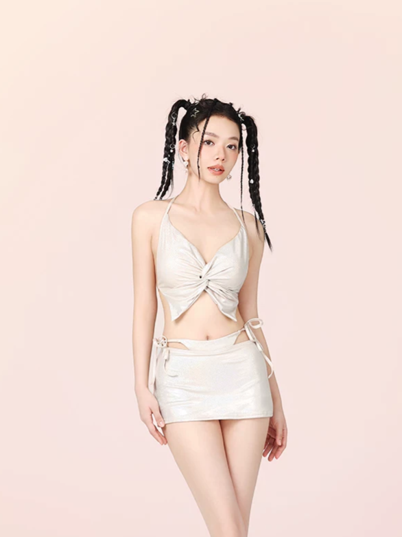 Strappy Cutout Bikini Set