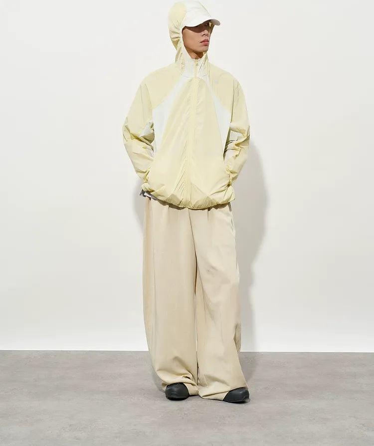 Lightweight Colorblock Hooded Jacket