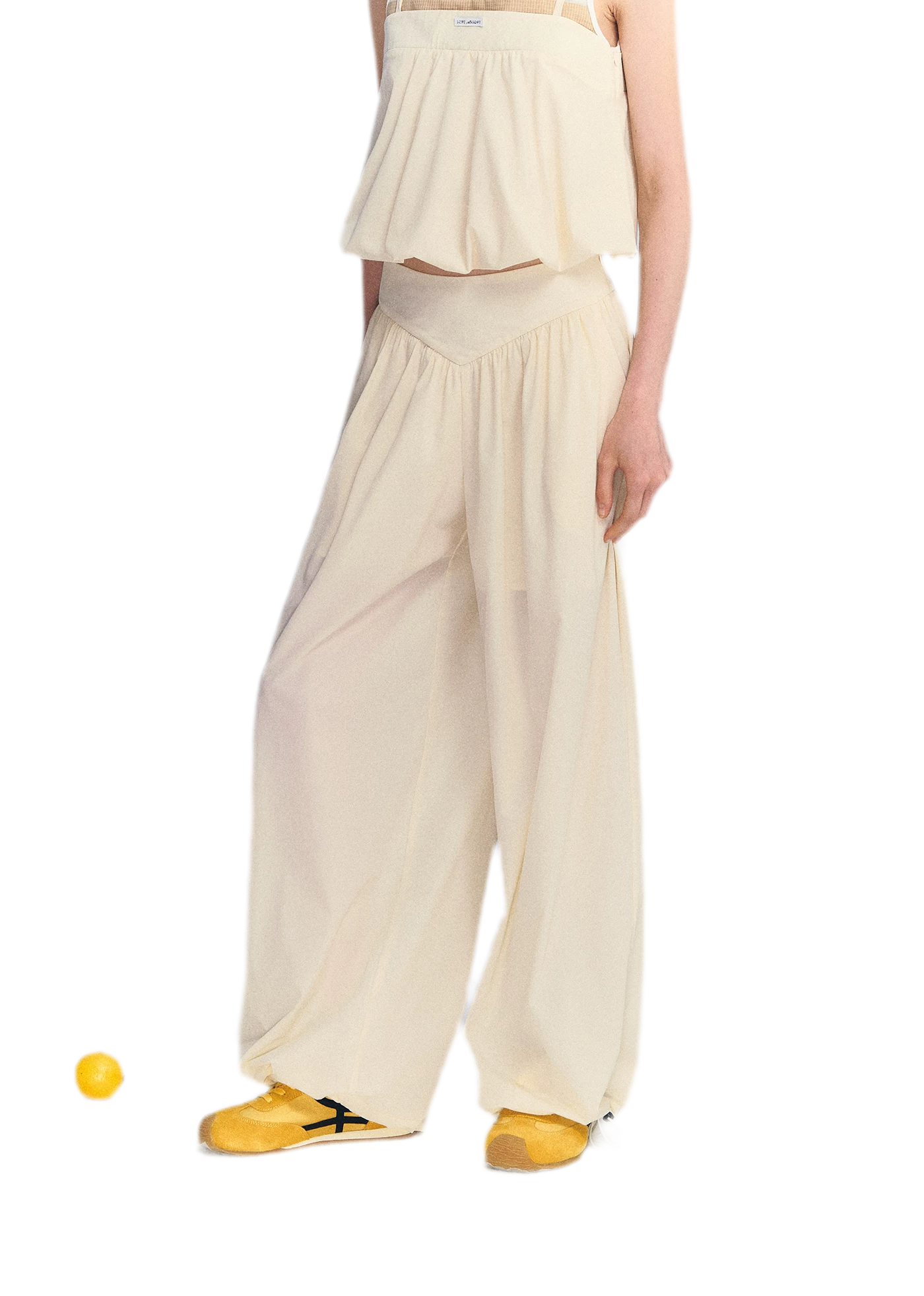 Contrast Faux Layered Set