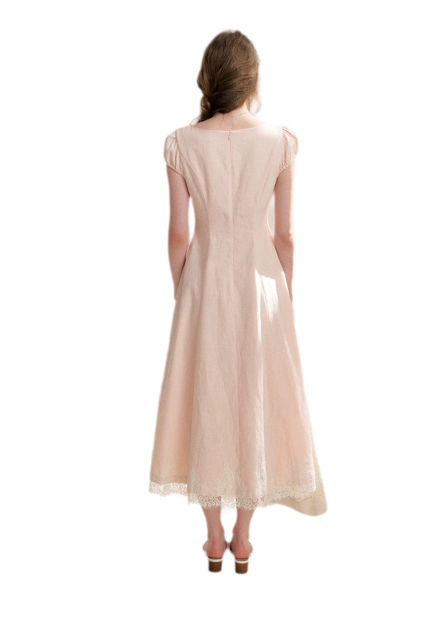French Lace Long Dress