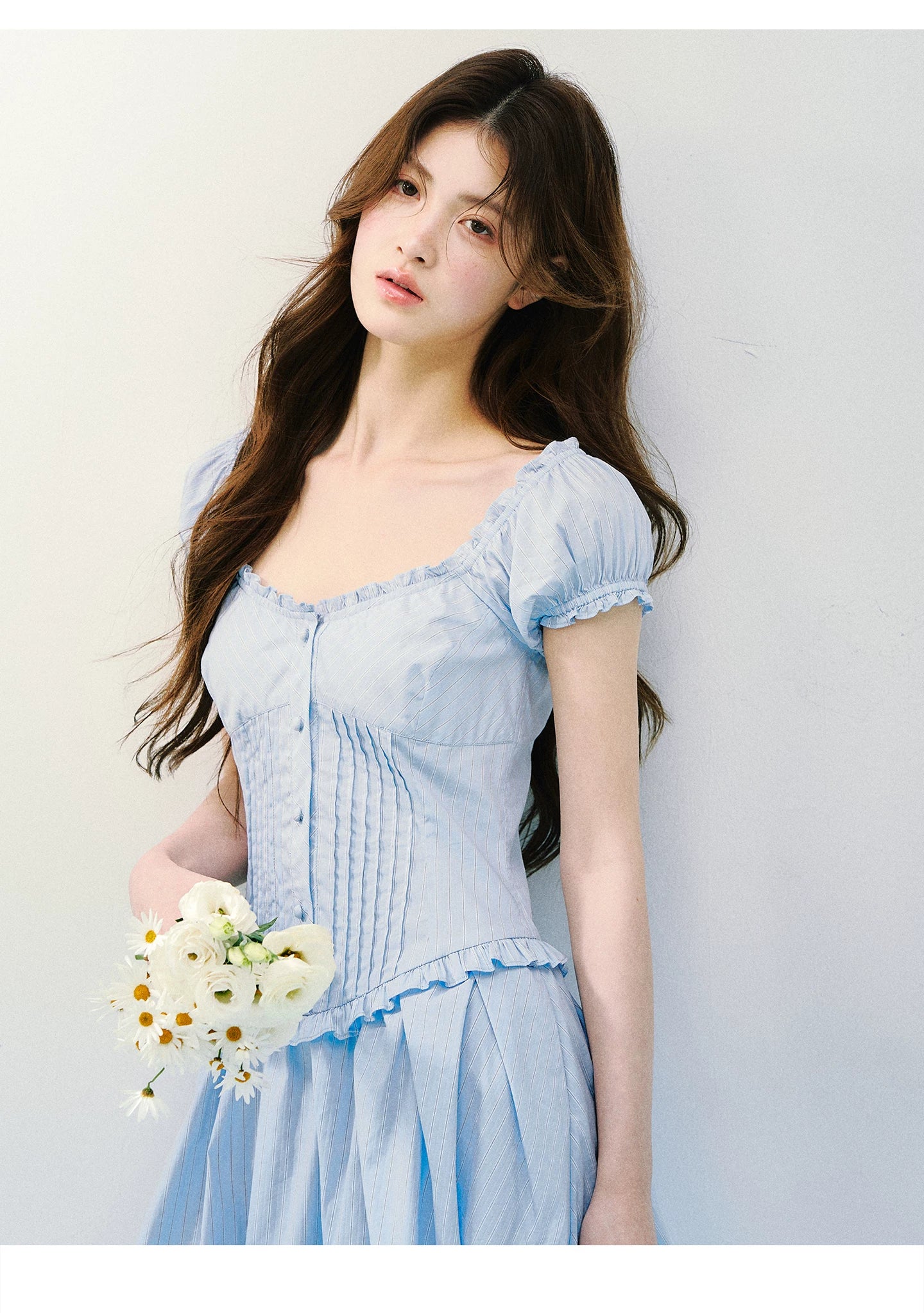 Sea Salt Afternoon Striped Tea Dress