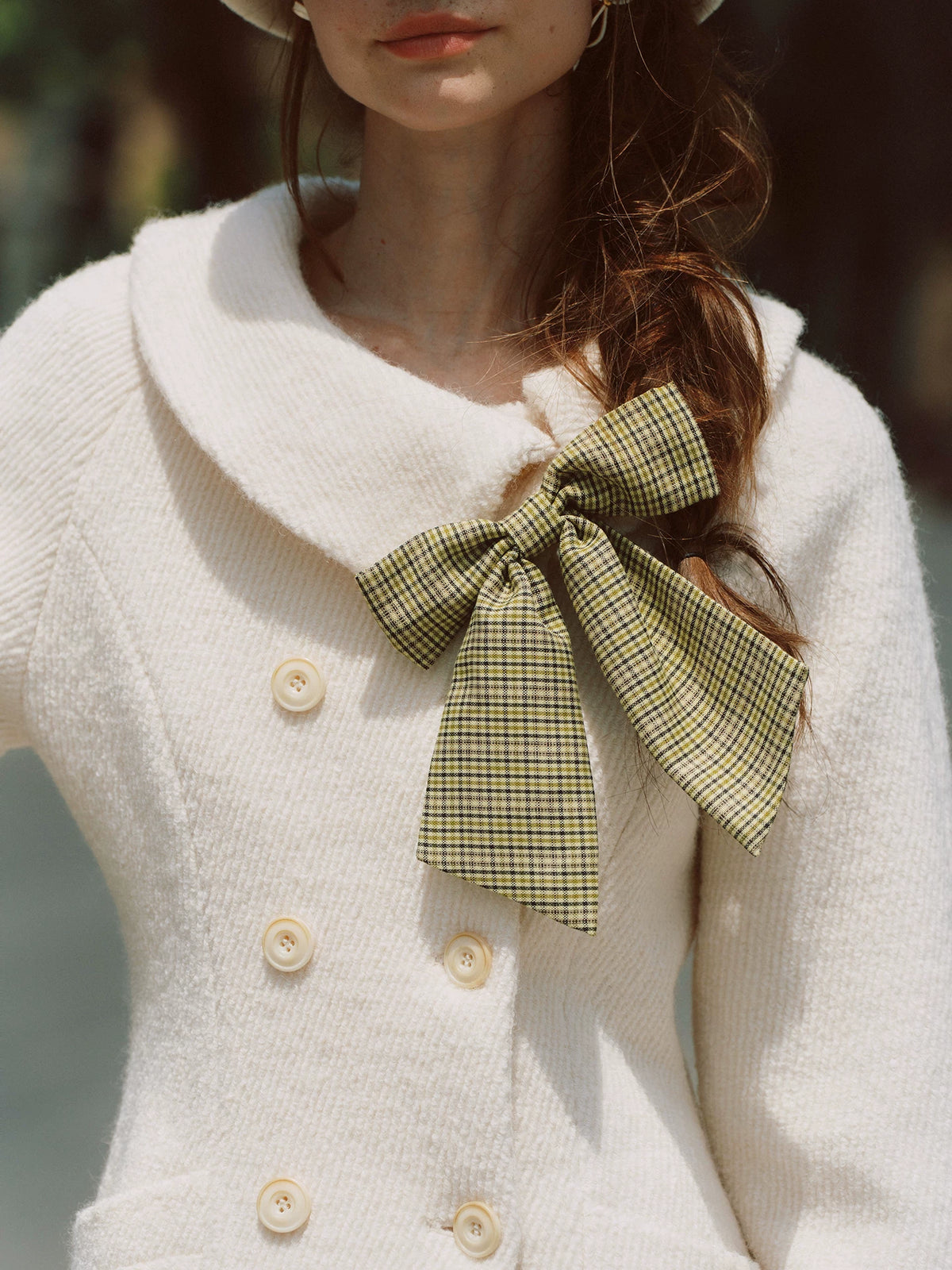 Twill Wool A-Line Coat