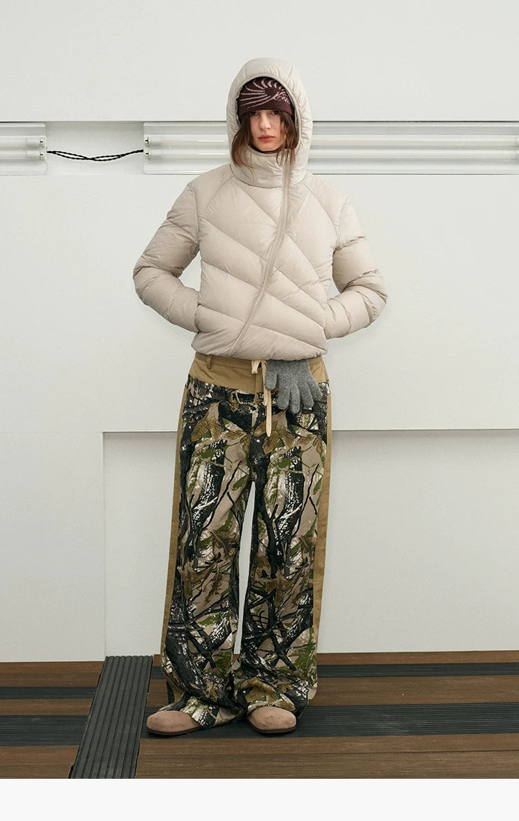 Lightweight Hooded Down Jacket
