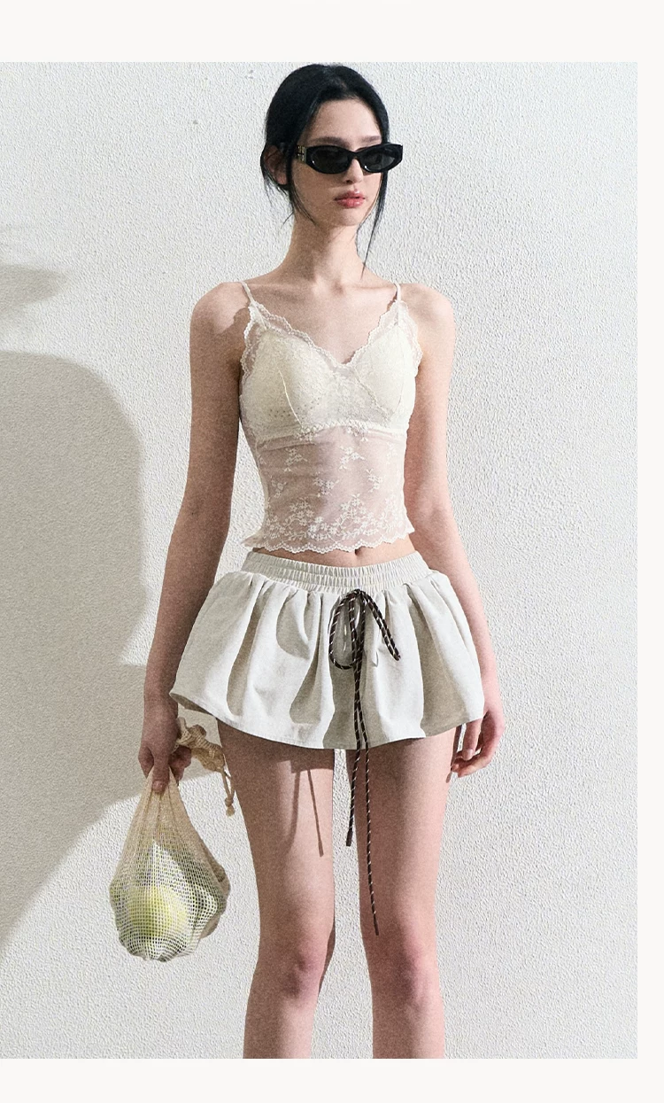 Lace Slim Cami Top