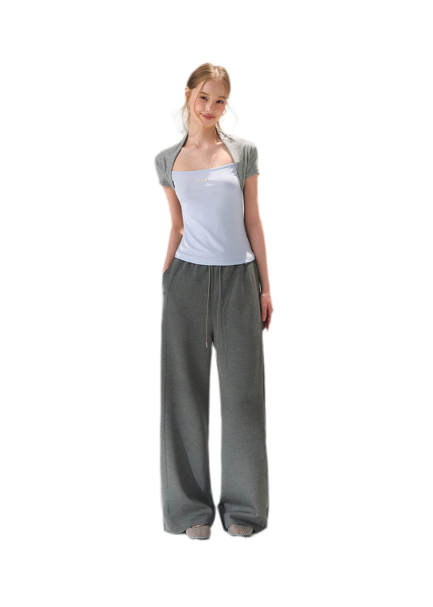 Colorblock Faux Two-Piece Tee