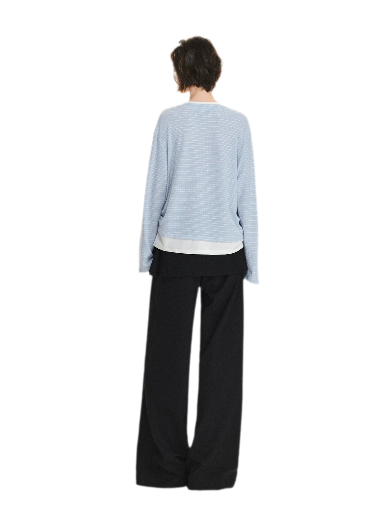 Abnehmbare Lagen-Hose mit weitem Bein