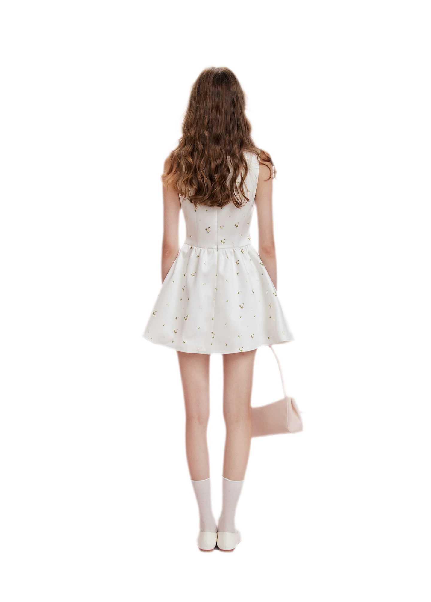 Lace Waist Satin Dress