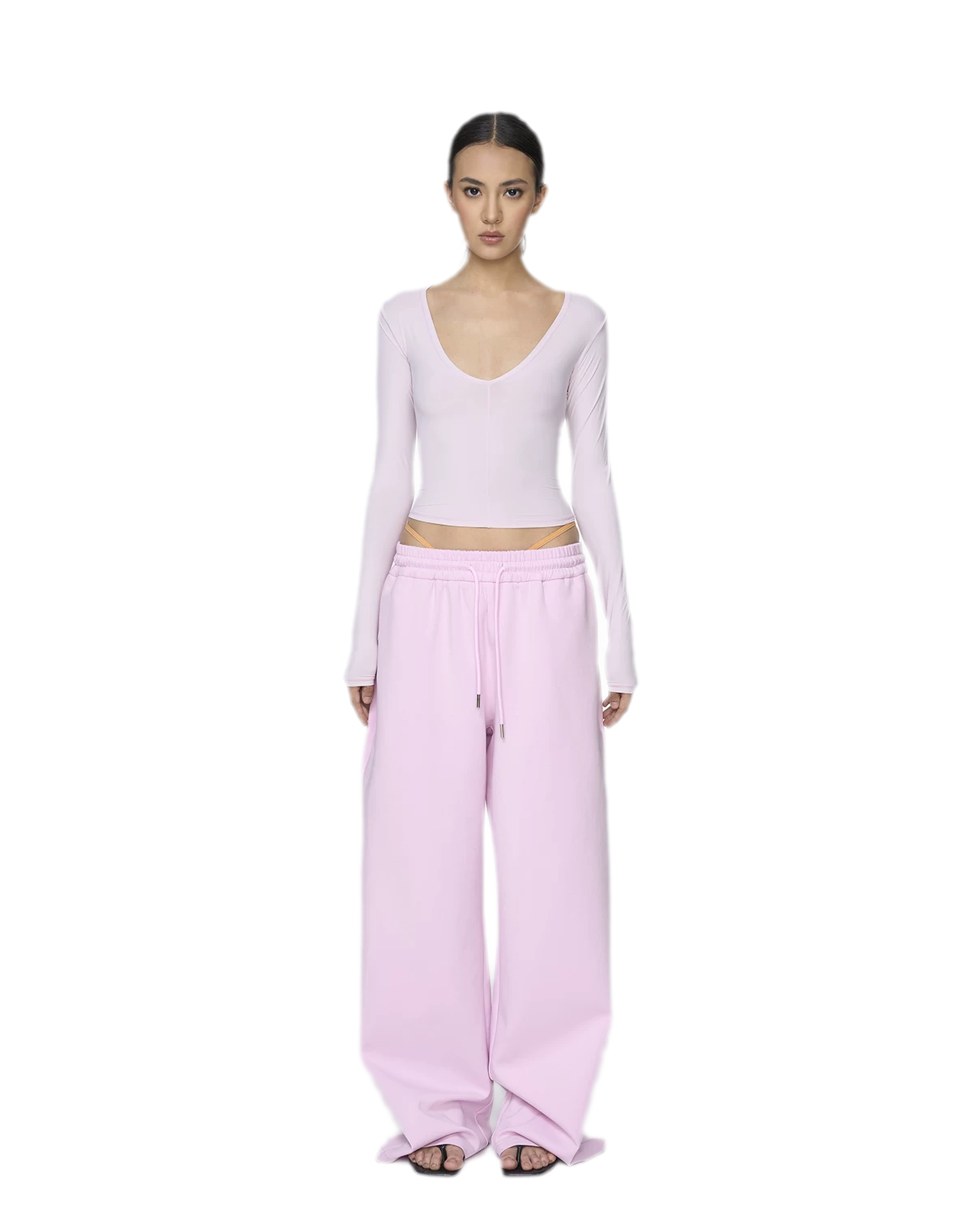 Deep V Slim Top
