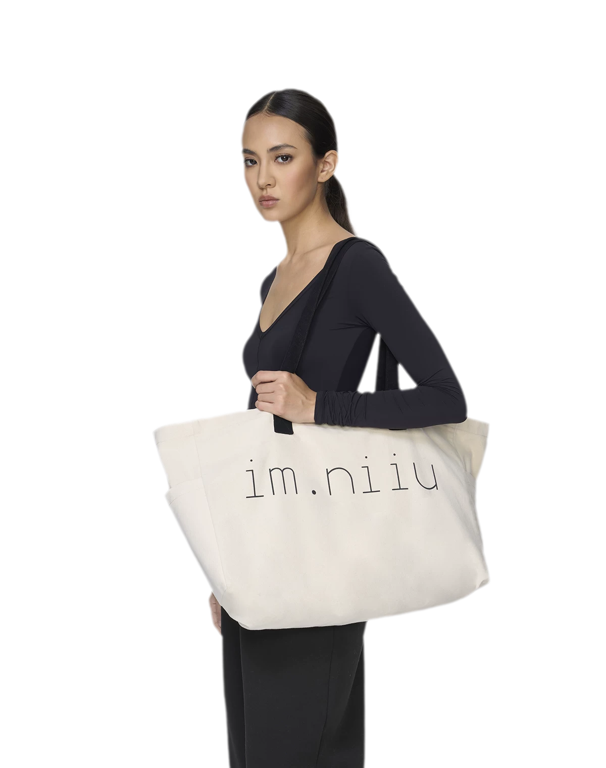 Canvas Elephant Tote Bag