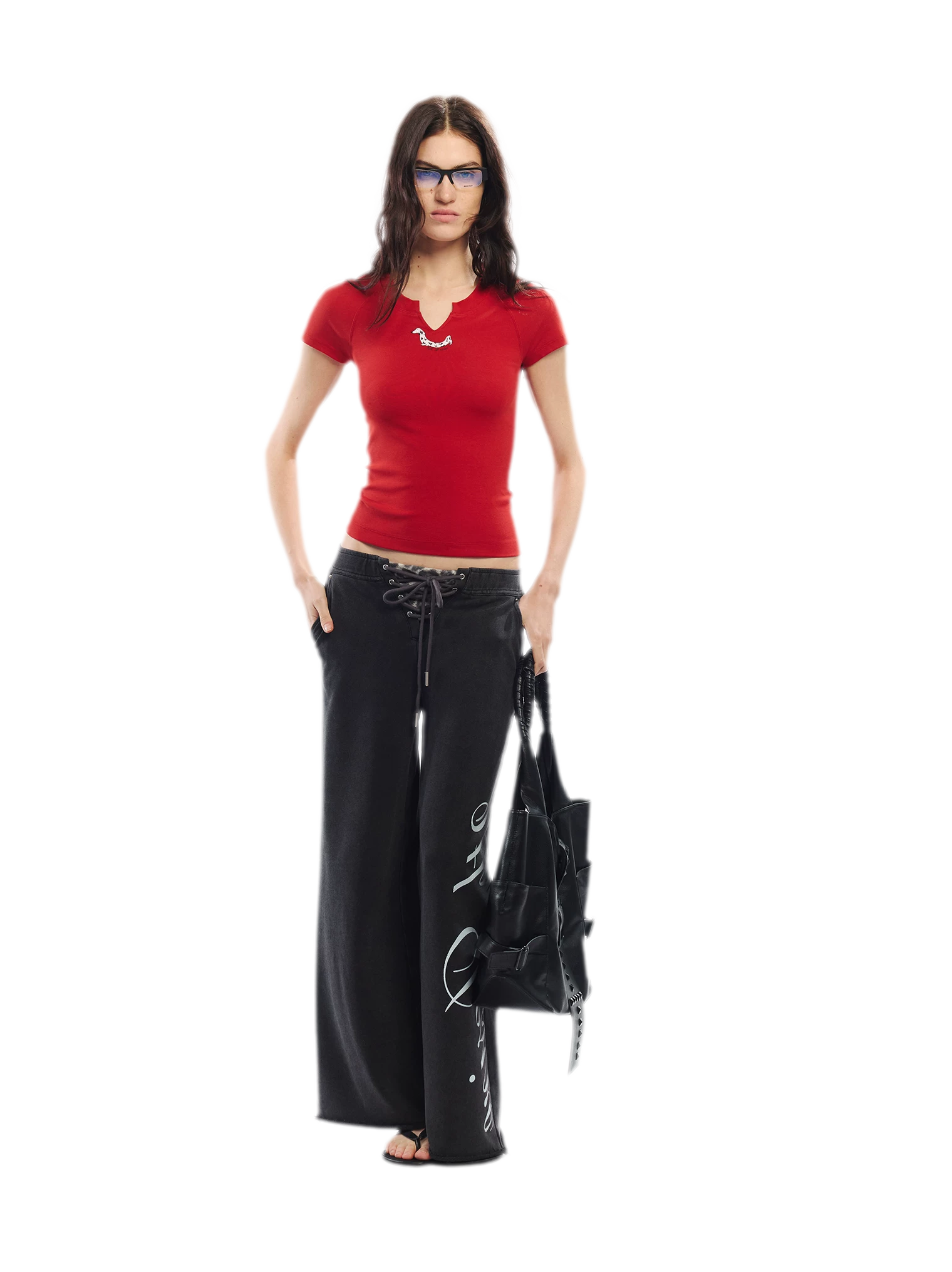 Summer V-neck Slim Fit T-shirt
