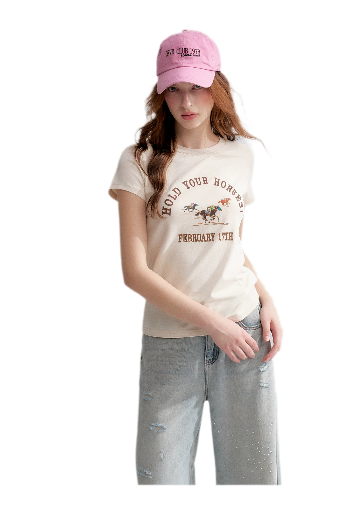 Vintage Horse Print Tee