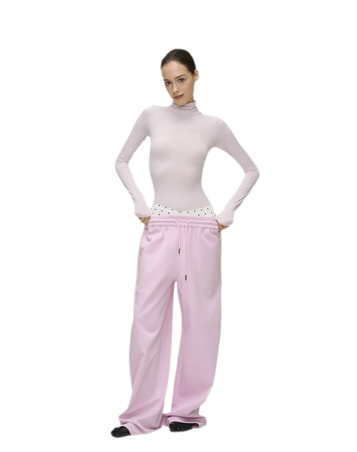 Brushed High-Neck Top